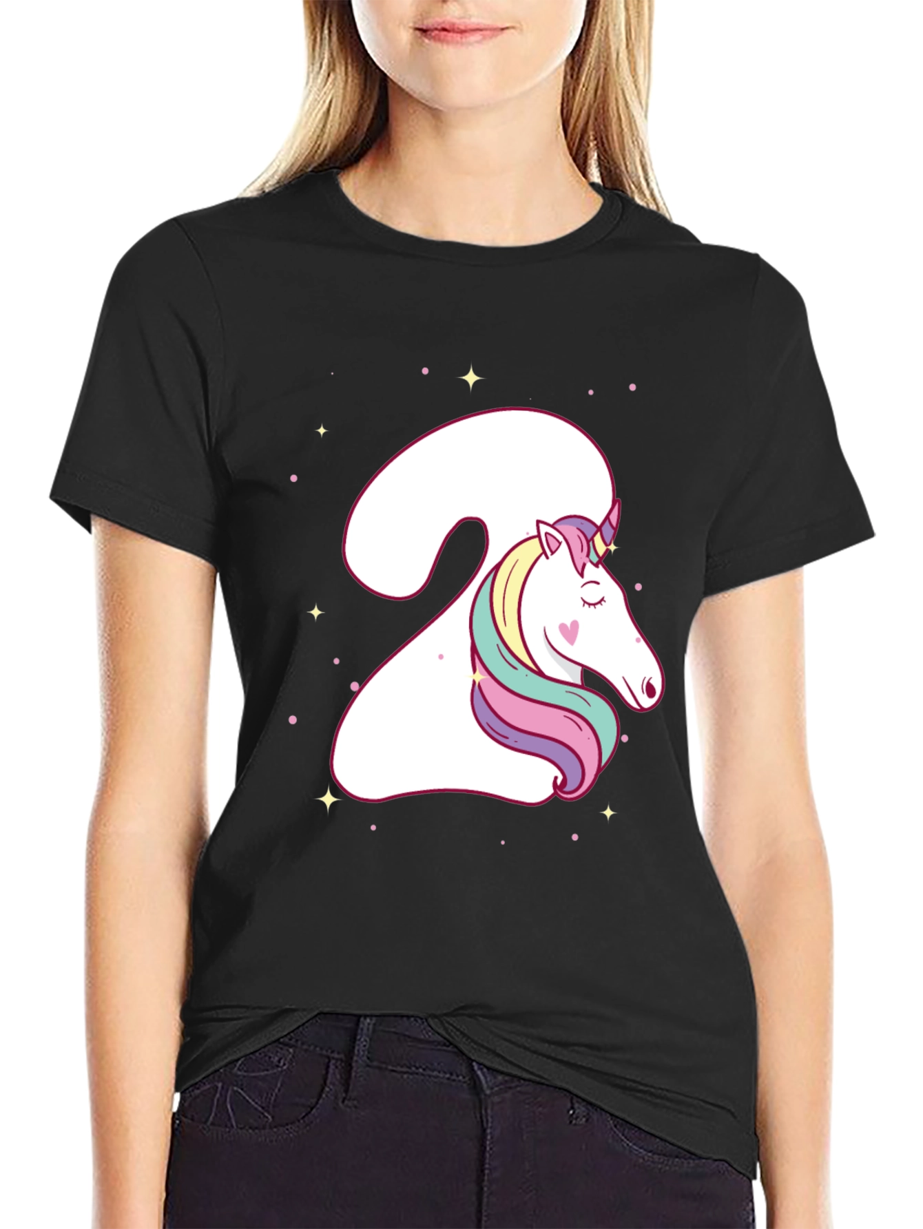 Unicorn Birthday Shirt - Number Two
