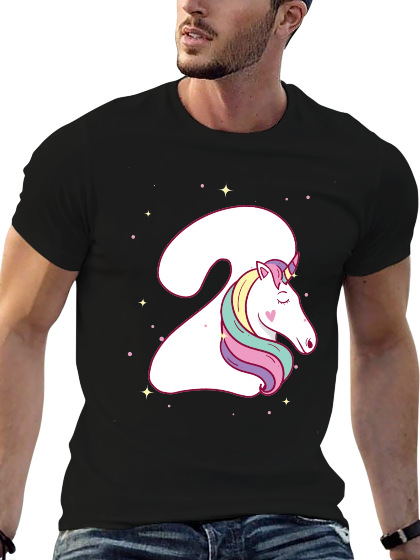 Unicorn Birthday Shirt - Number Two