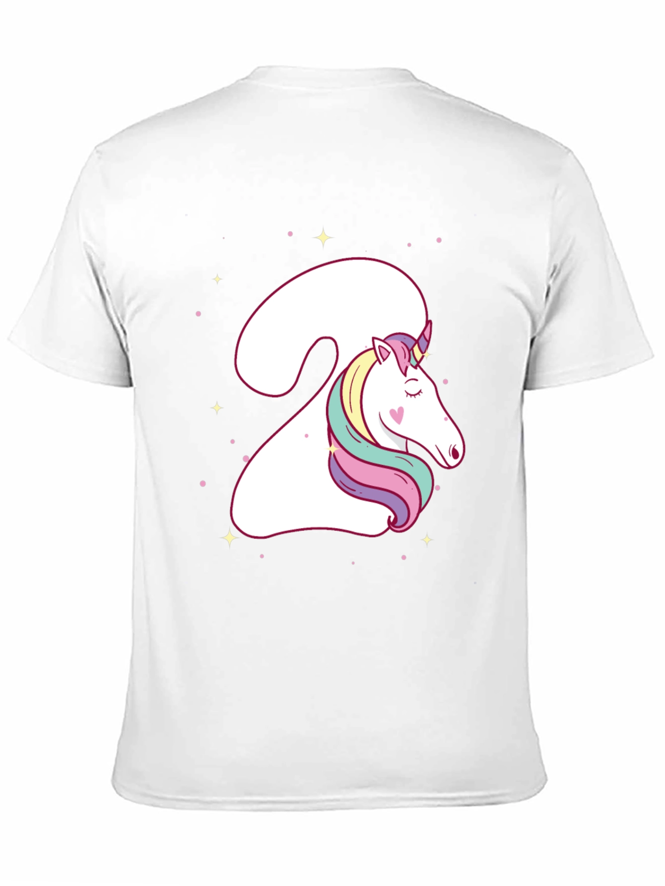 Unicorn Birthday Shirt - Number Two