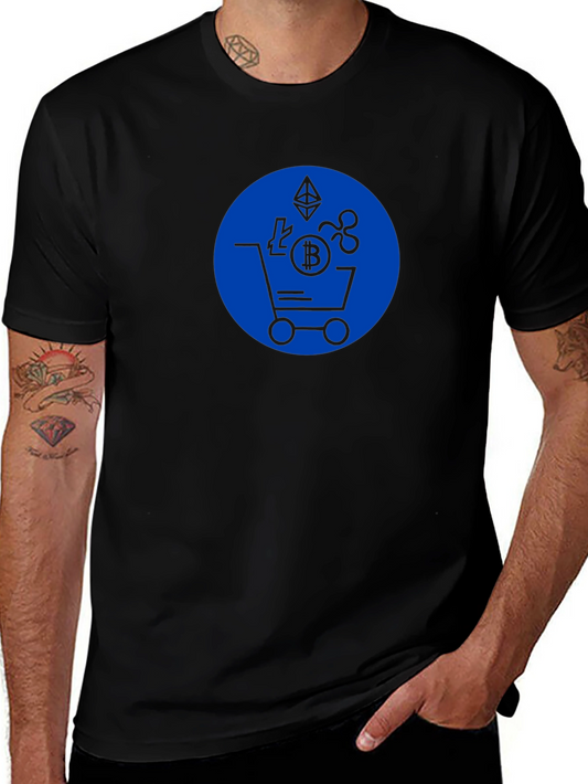 Crypto Shopping Cart T-Shirt - Buy the Dip!