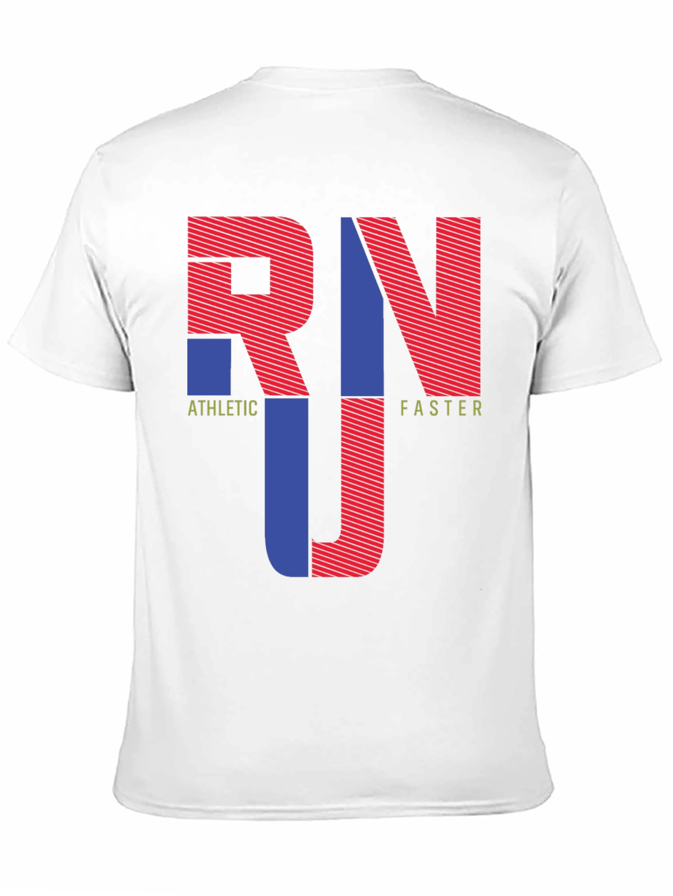 Athletic Faster Graphic Print T-Shirt