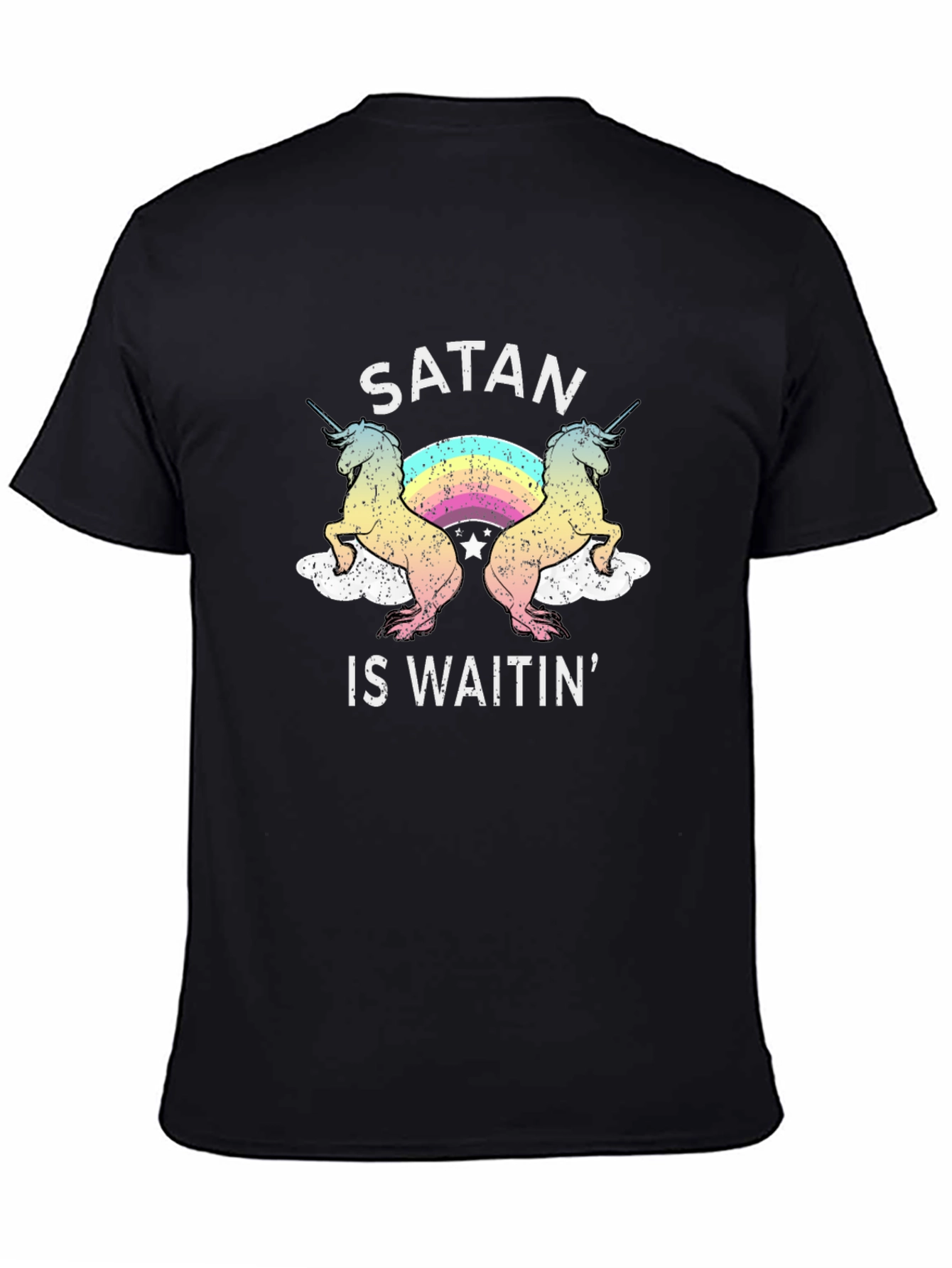 Satan is Waitin Unisex T-Shirt