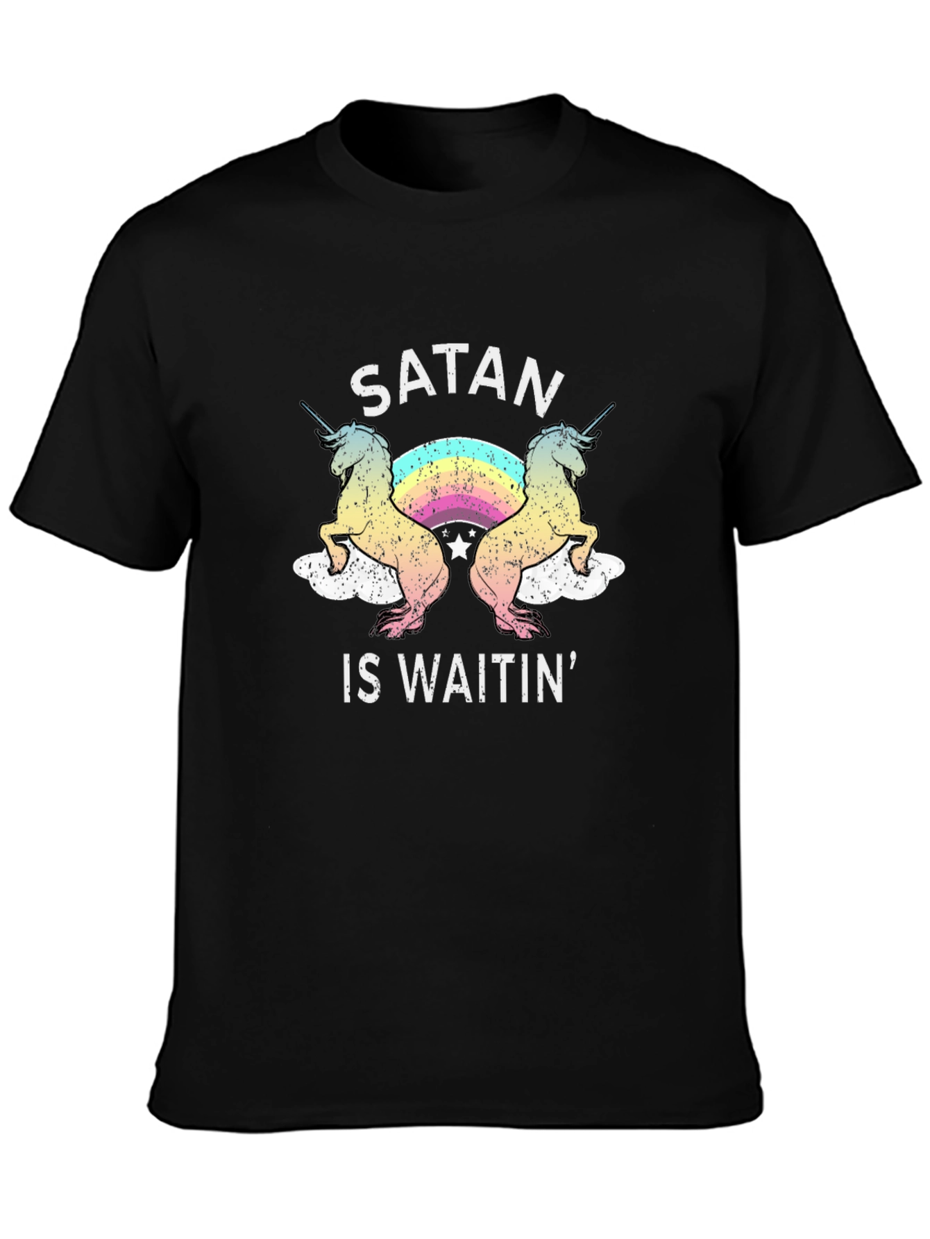 Satan is Waitin Unisex T-Shirt