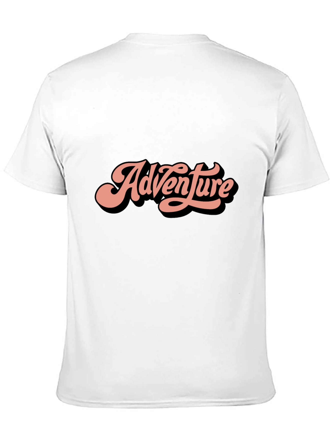 Adventure Tee: Retro Style Black T-Shirt