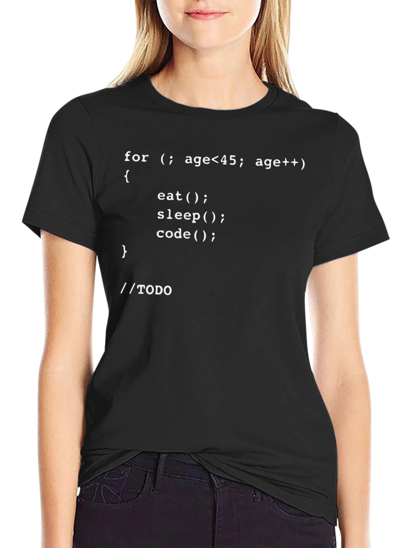 Coders Daily Life T-Shirt - Eat Sleep Code!