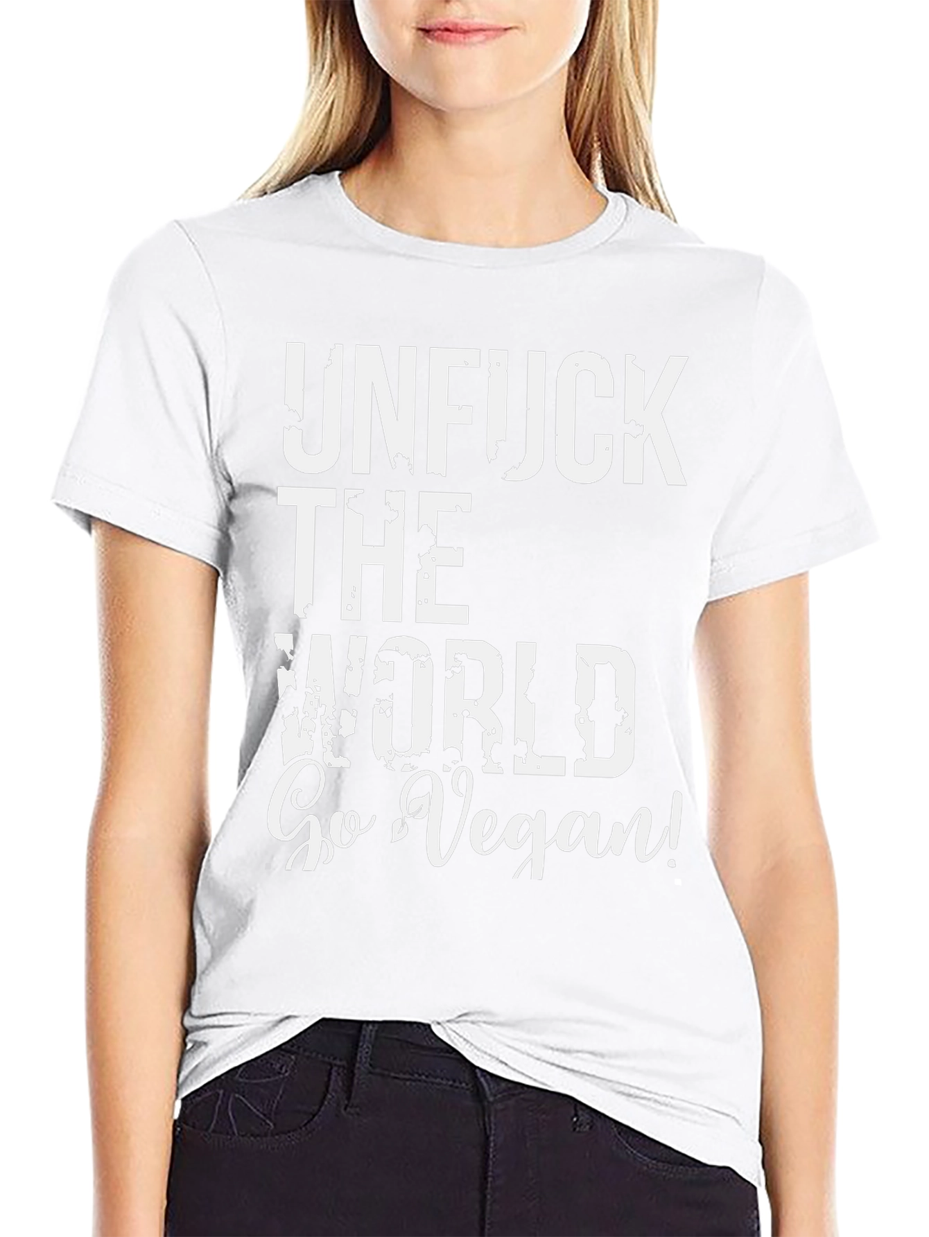 Unfuck the World Vegan T-Shirt