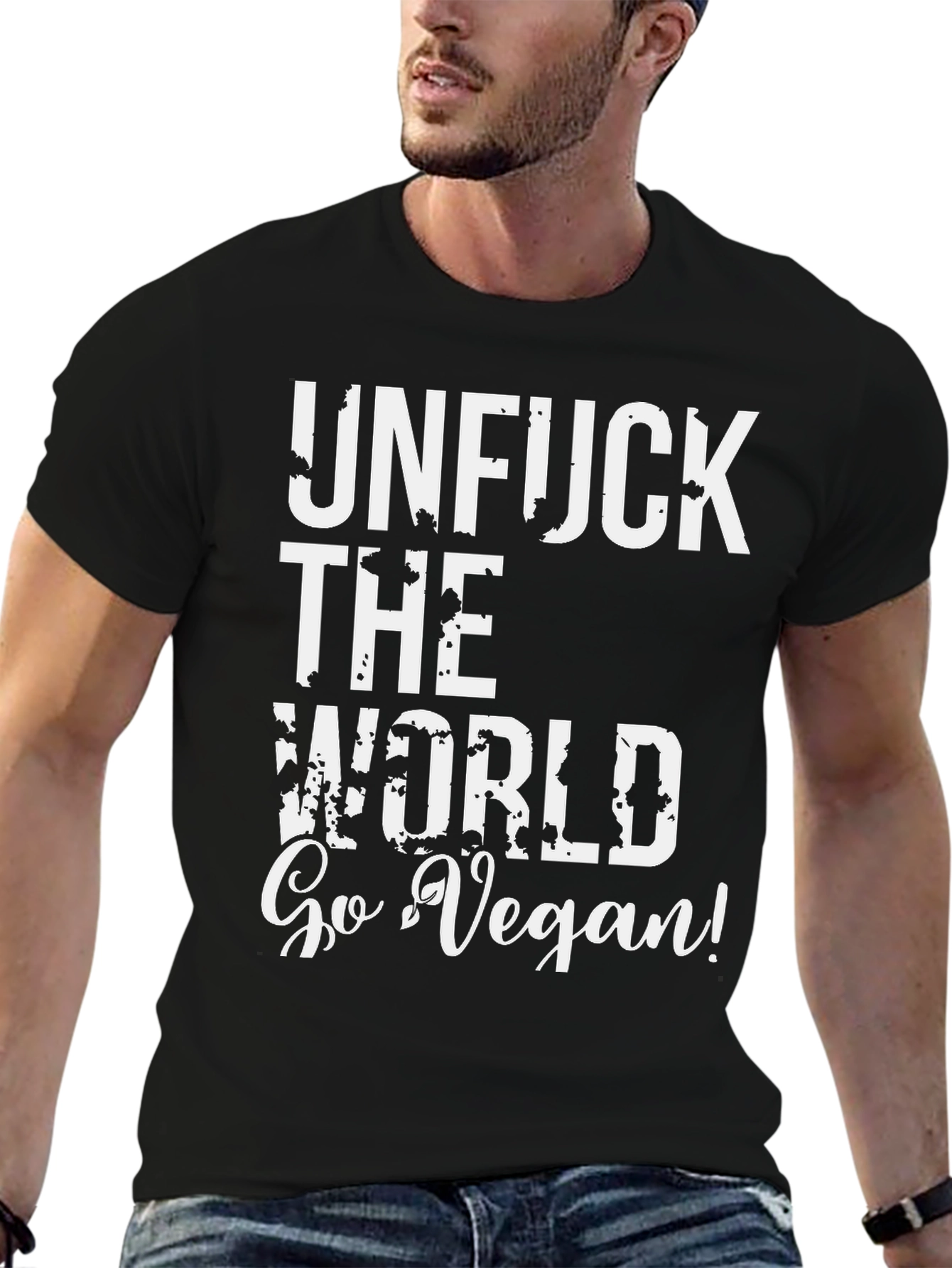 Unfuck the World Vegan T-Shirt
