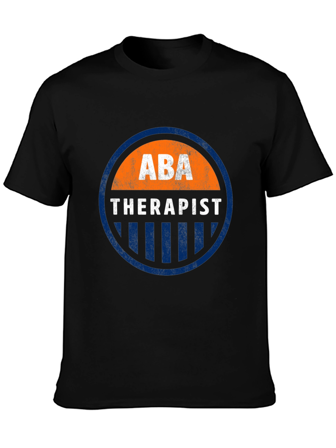 ABA Therapist Graphic T-Shirt - Round Emblem Design