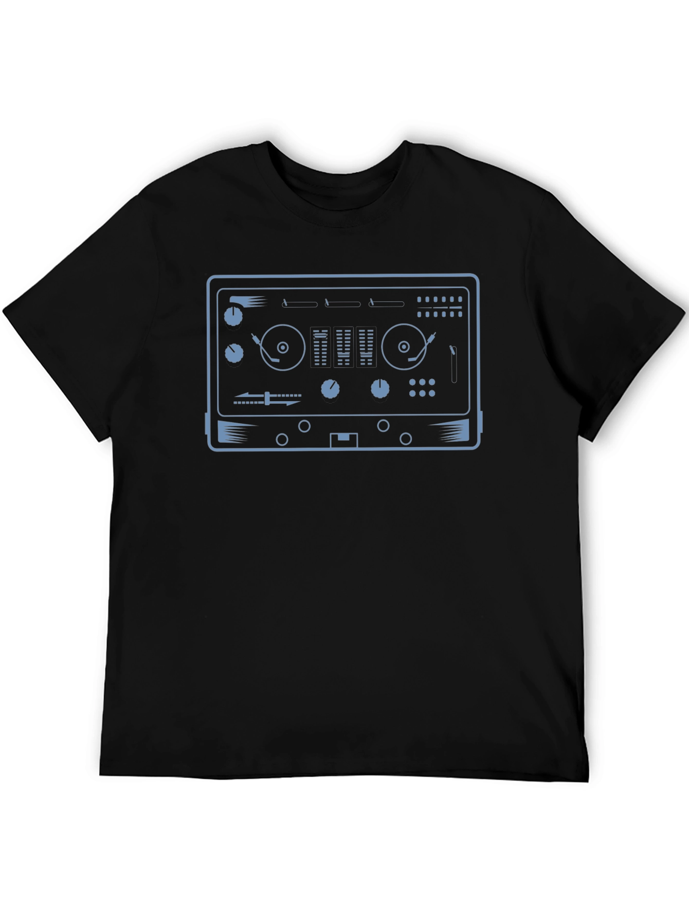 DJ Mixer Graphic Tee - Cool Music Lover Shirt