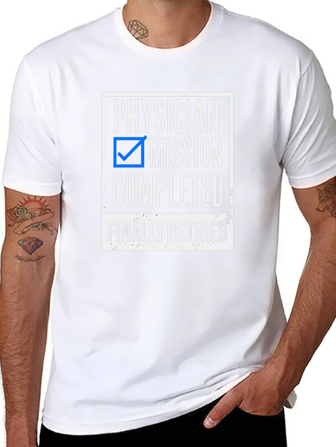 Physician Mission Completed Retired T-Shirt