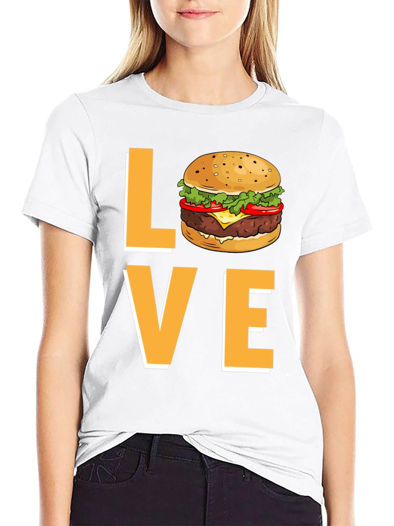 Love Burger Graphic Tee