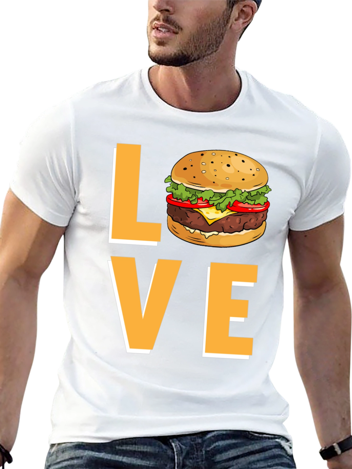 Love Burger Graphic Tee