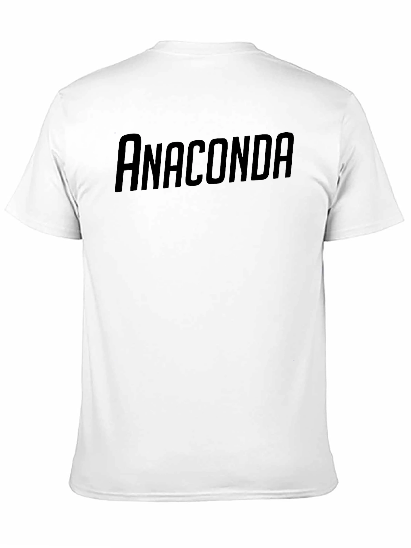 Anaconda Graphic Print T-Shirt - Mens Black Tee
