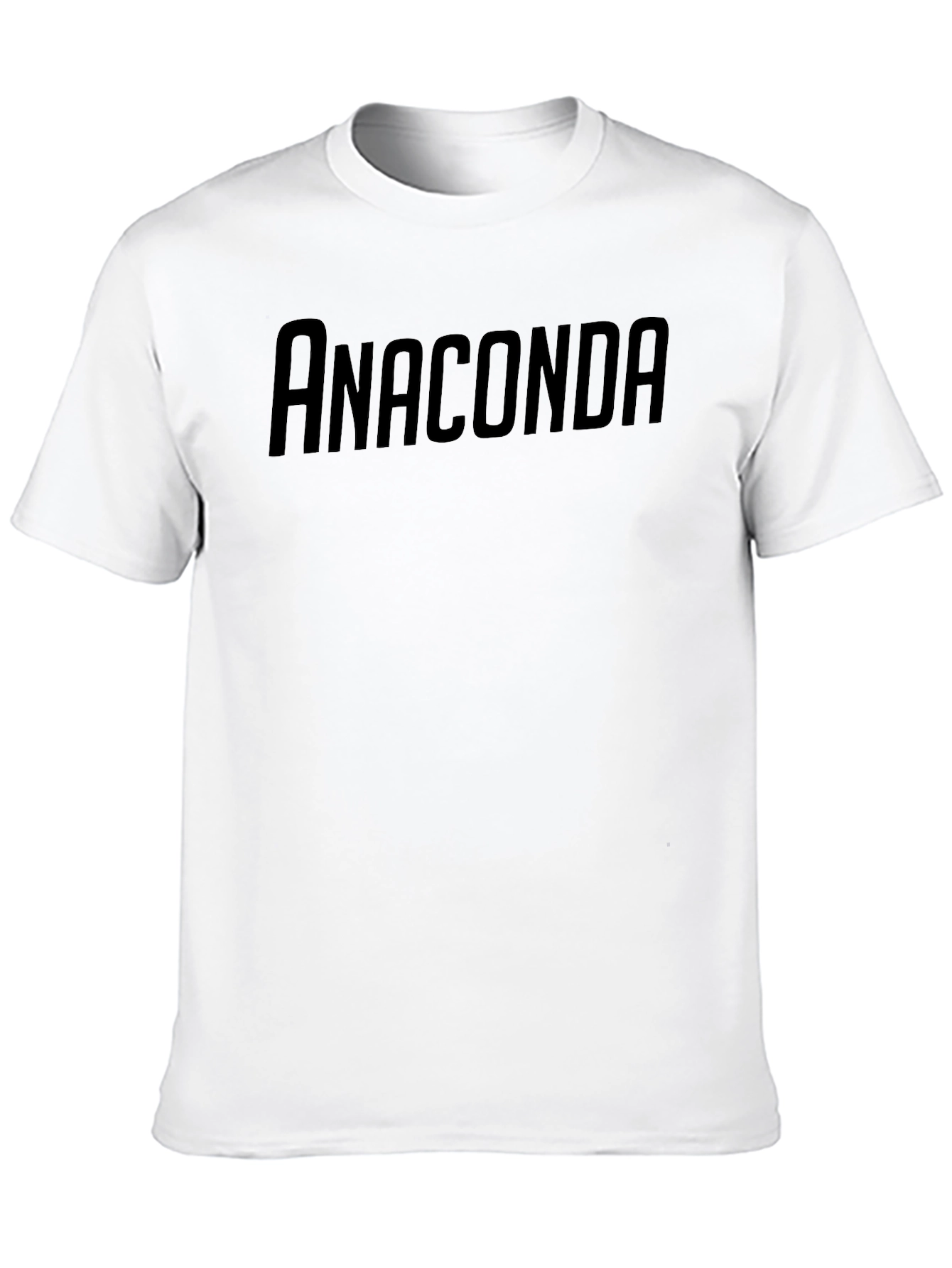 Anaconda Graphic Print T-Shirt - Mens Black Tee