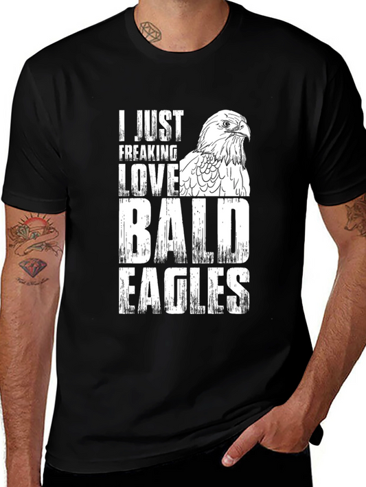 Bald Eagle Lover T-Shirt - Graphic Tee