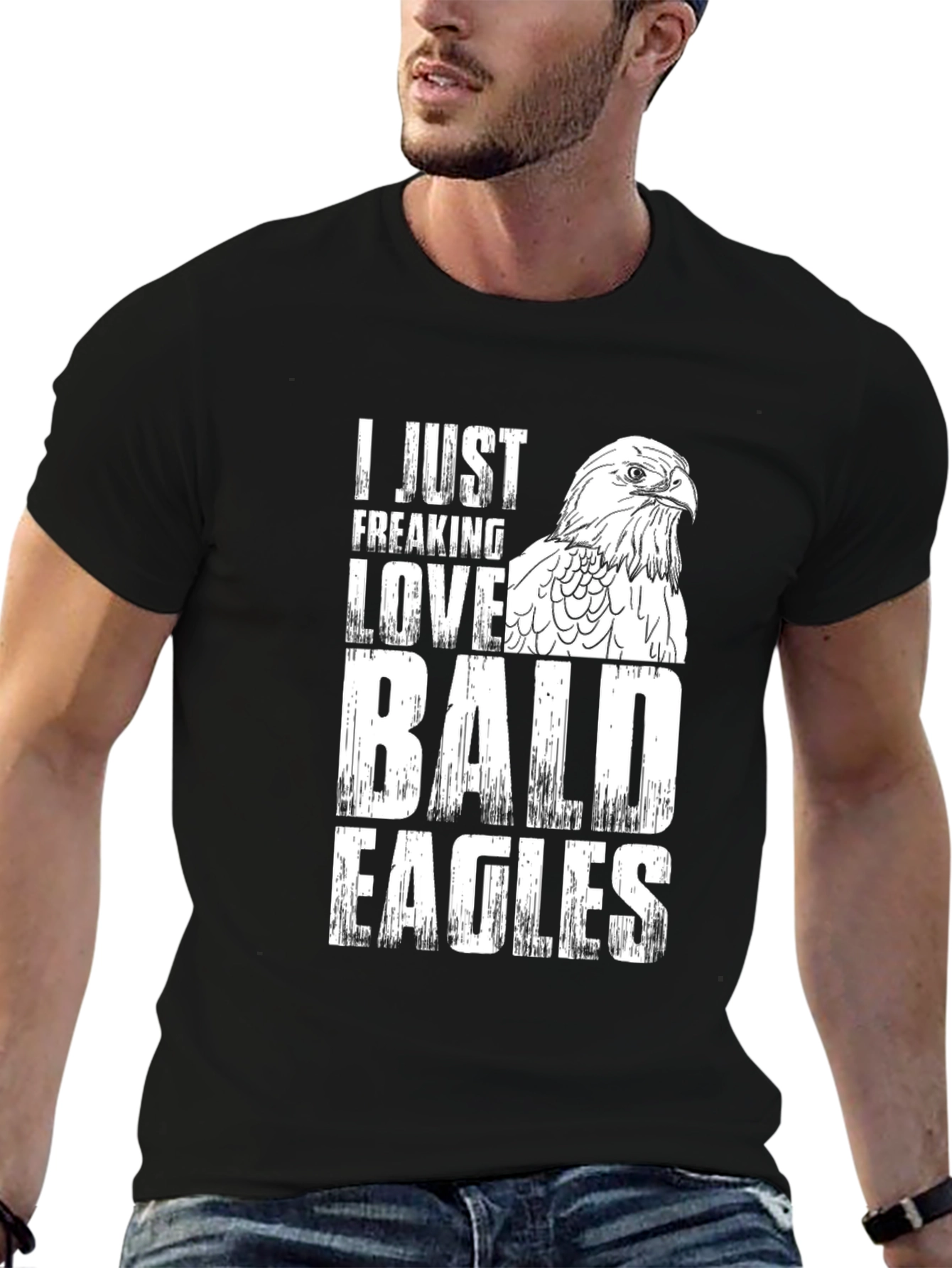 Bald Eagle Lover T-Shirt - Graphic Tee