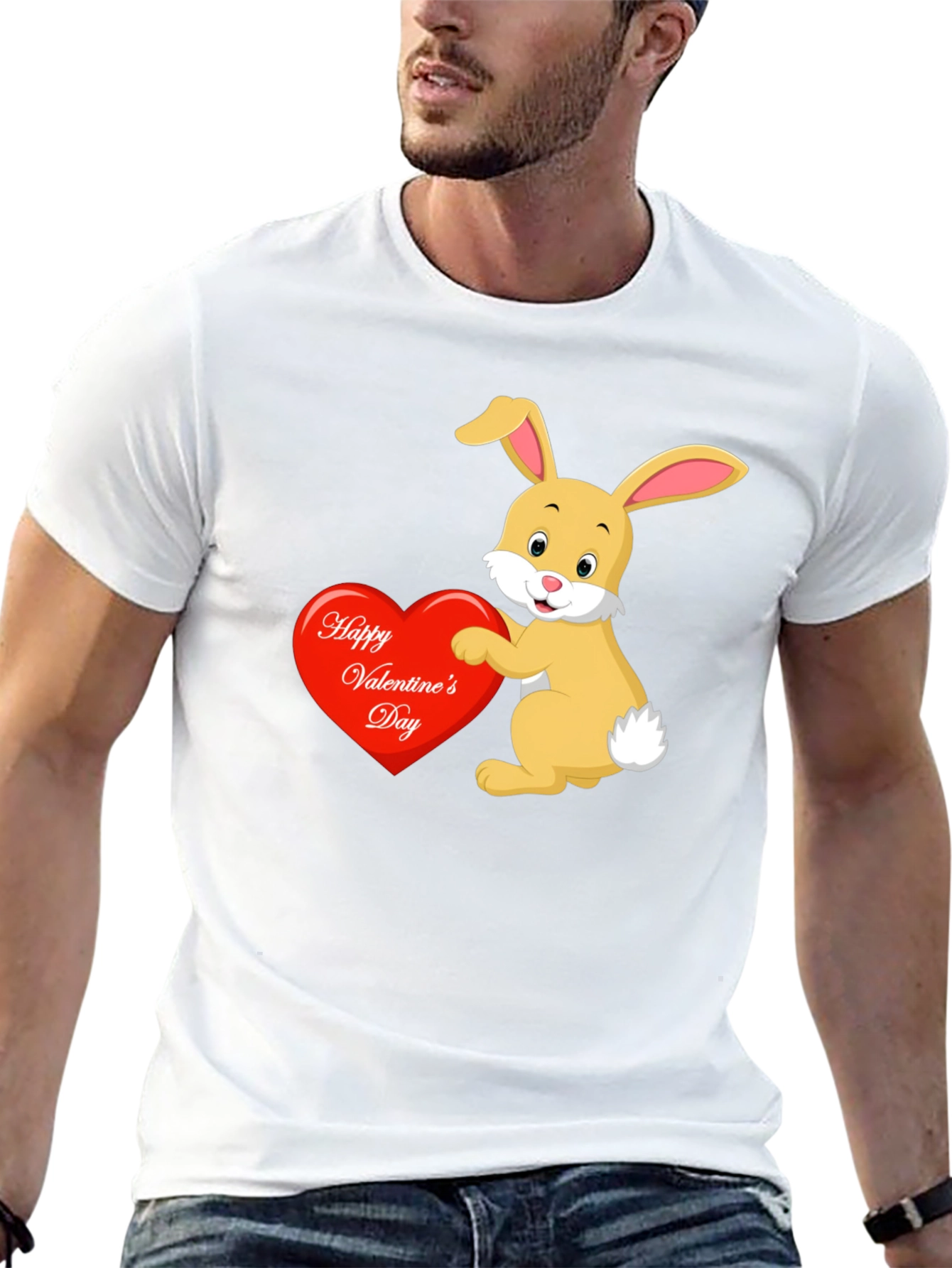 Valentines Day Bunny T-Shirt