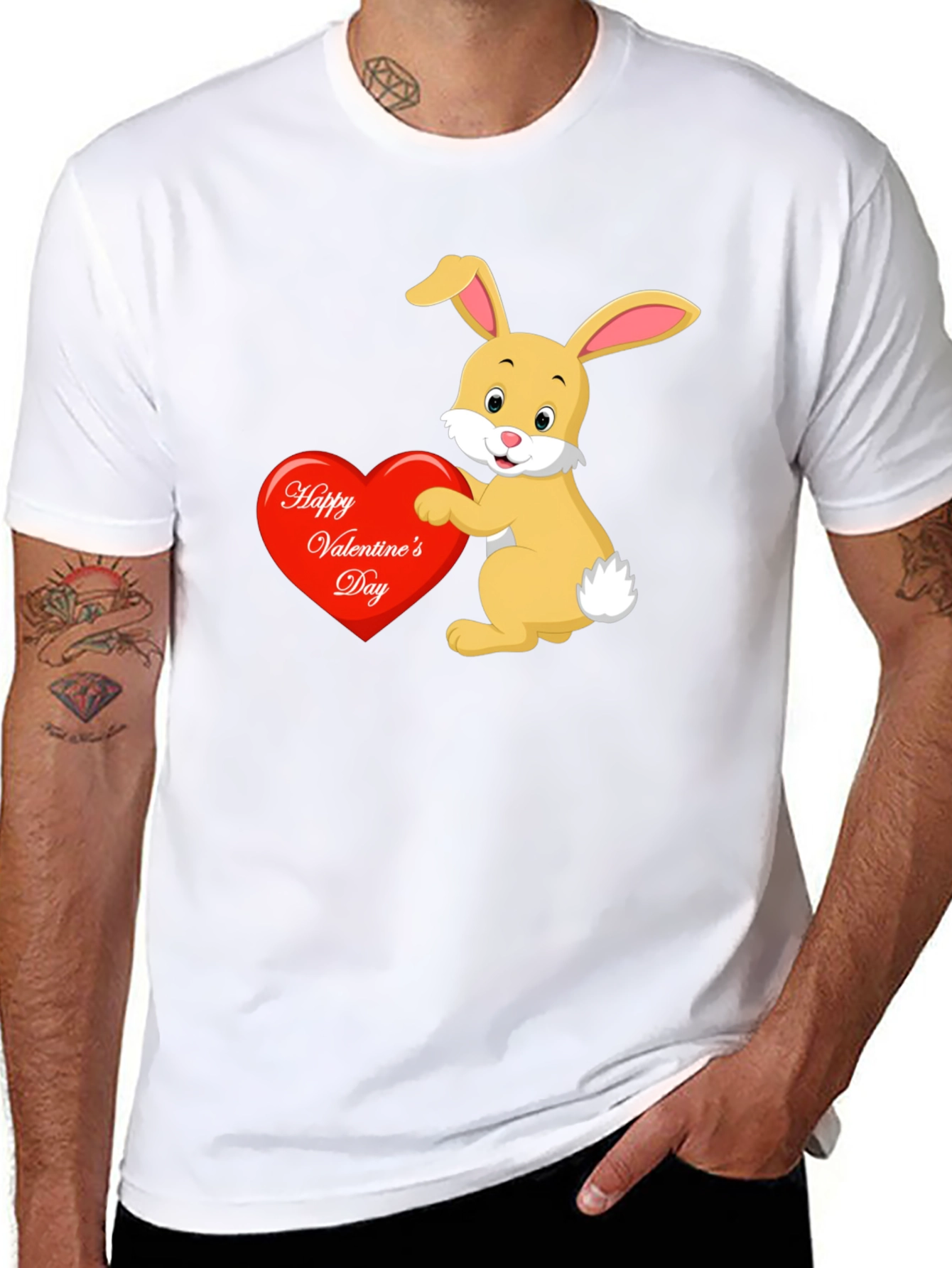Valentines Day Bunny T-Shirt