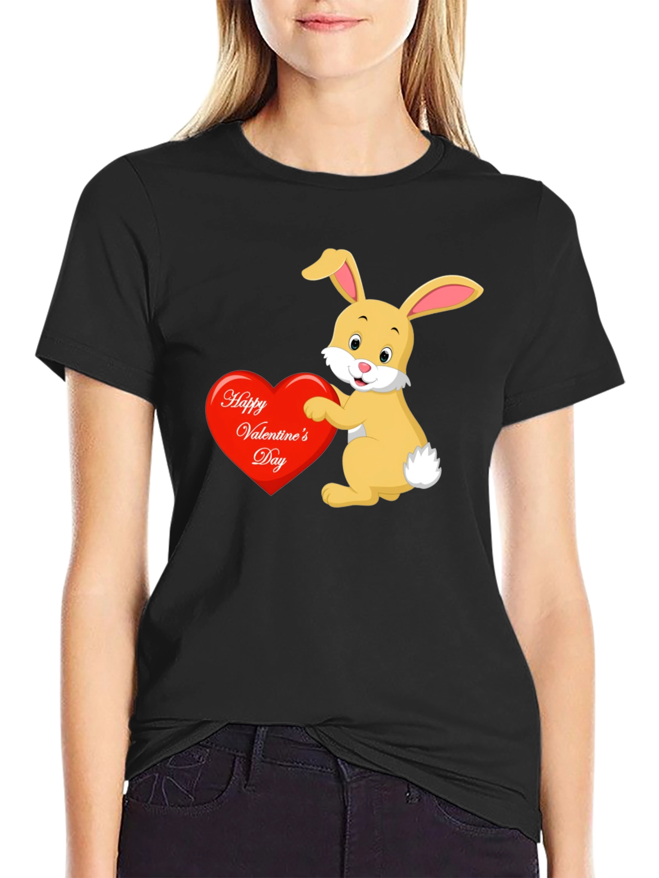 Valentines Day Bunny T-Shirt