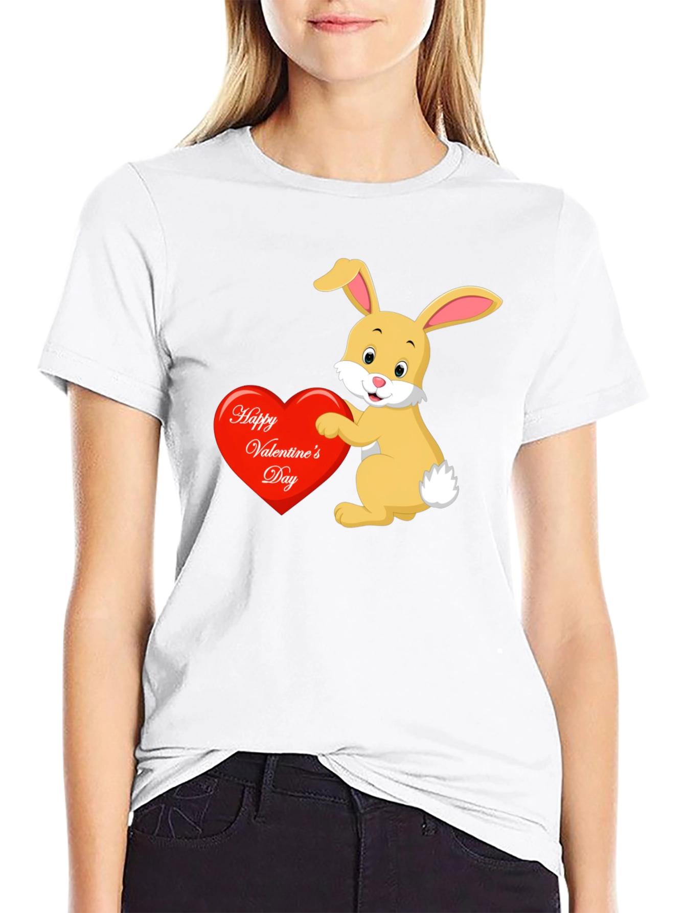 Valentines Day Bunny T-Shirt