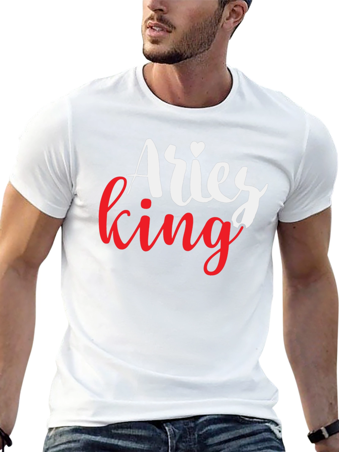 Aries King Black T-Shirt