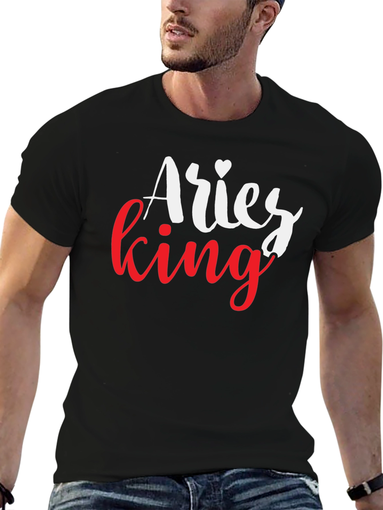 Aries King Black T-Shirt