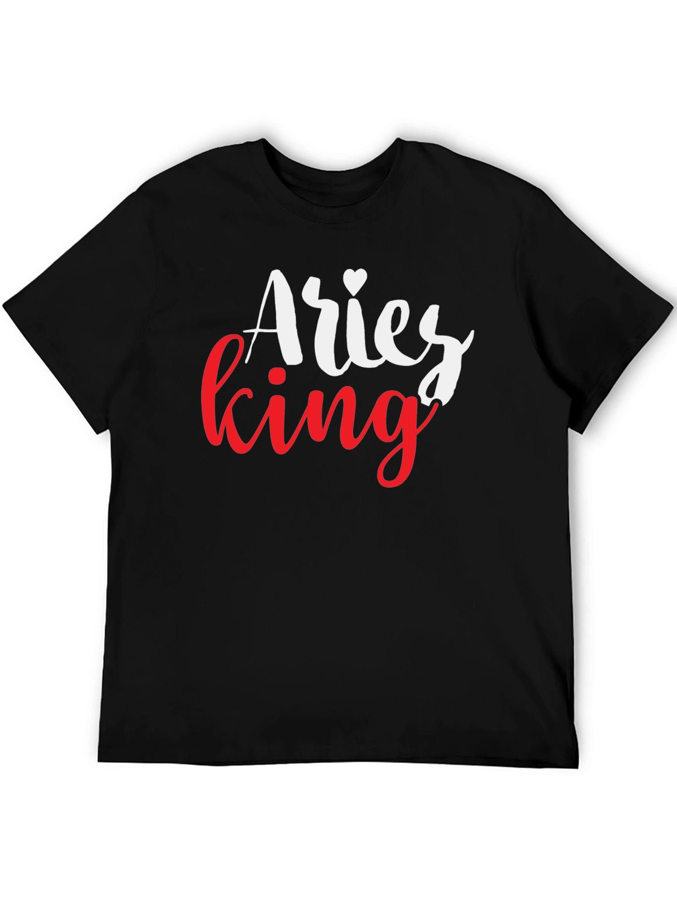 Aries King Black T-Shirt
