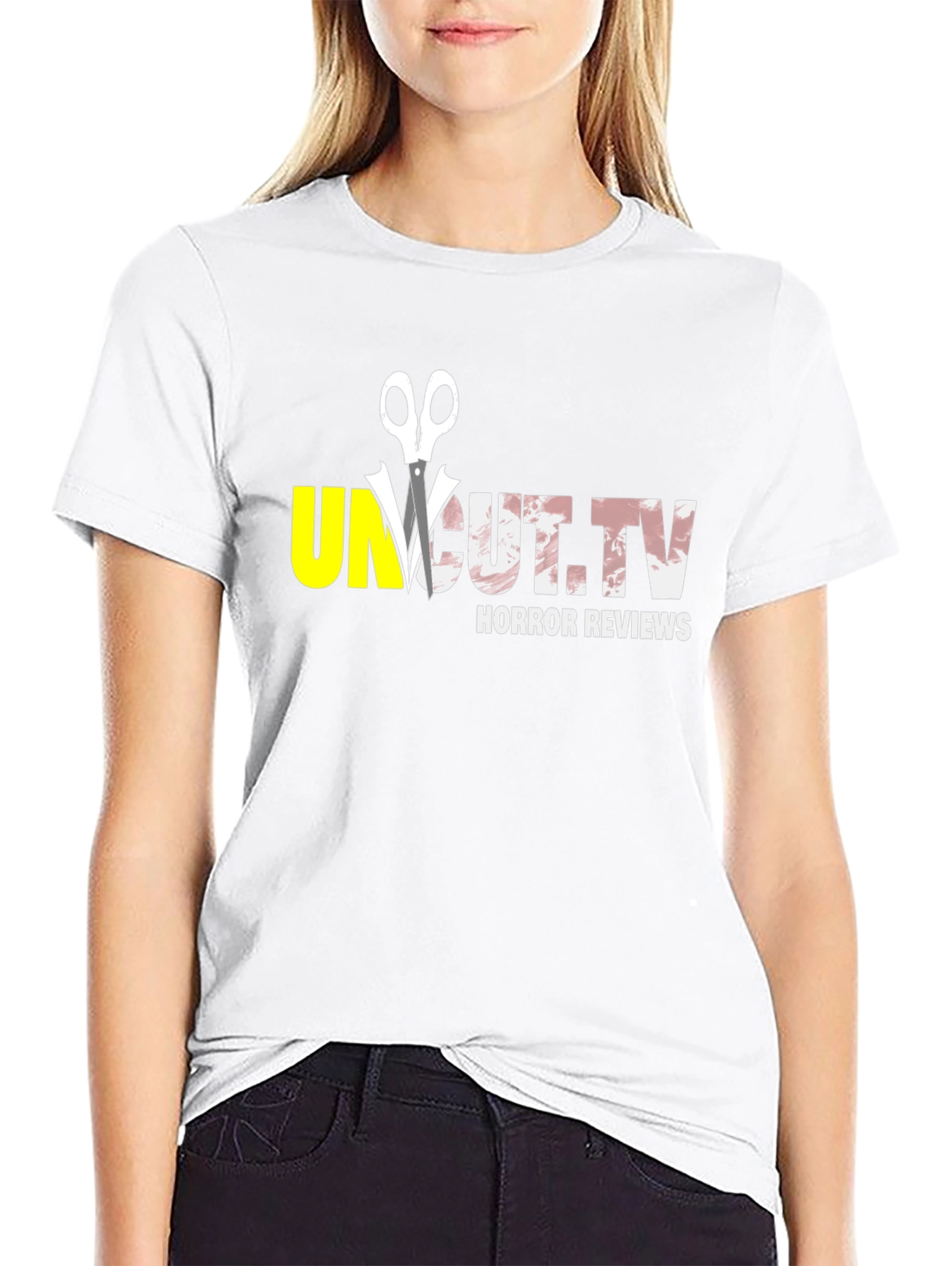 Uncut.tv Horror Reviews Graphic Tee