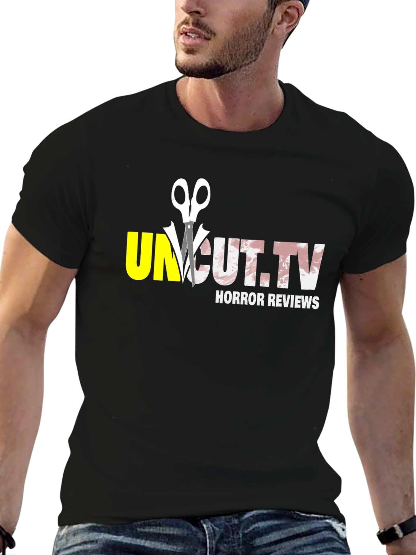 Uncut.tv Horror Reviews Graphic Tee