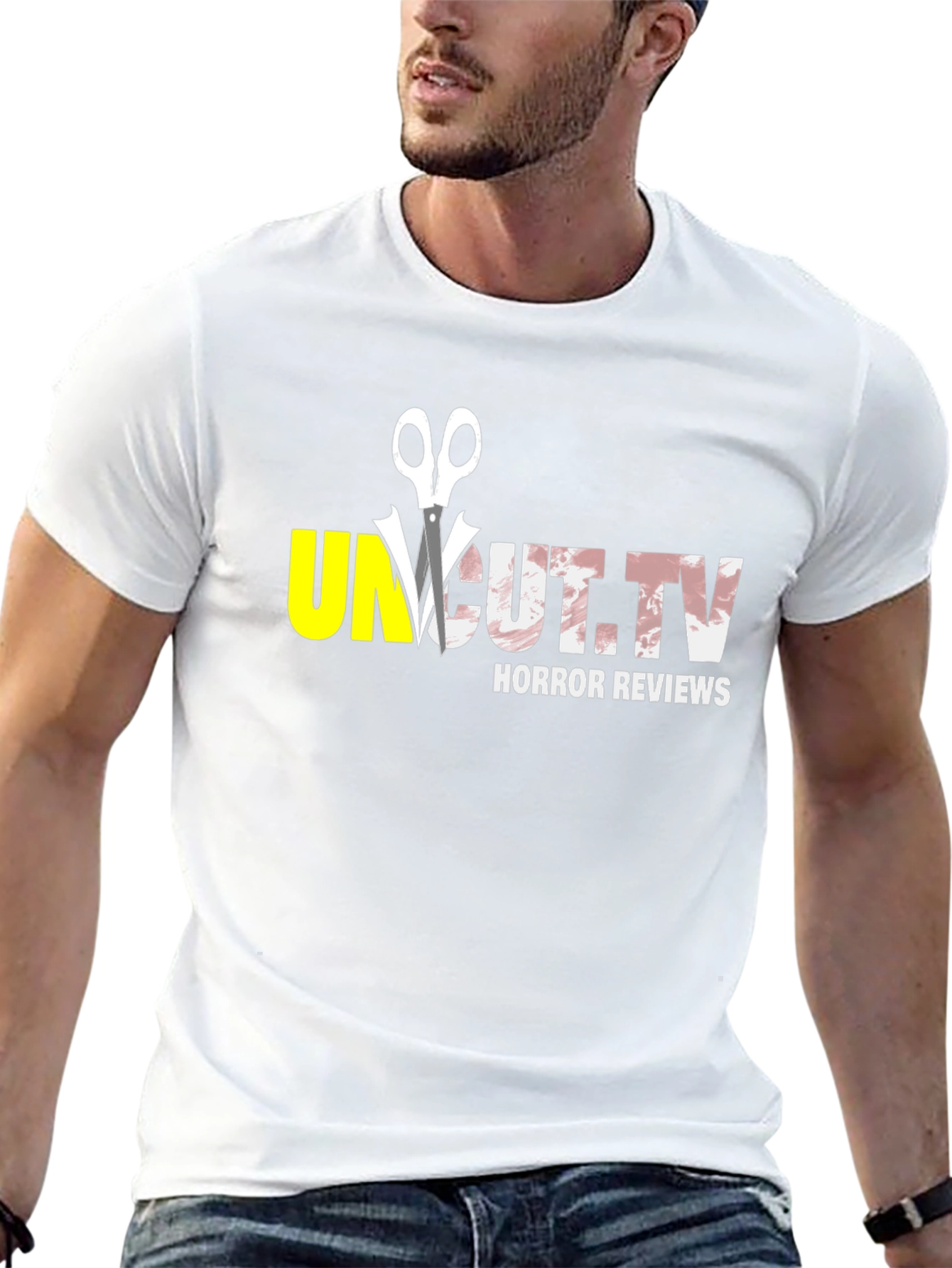 Uncut.tv Horror Reviews Graphic Tee