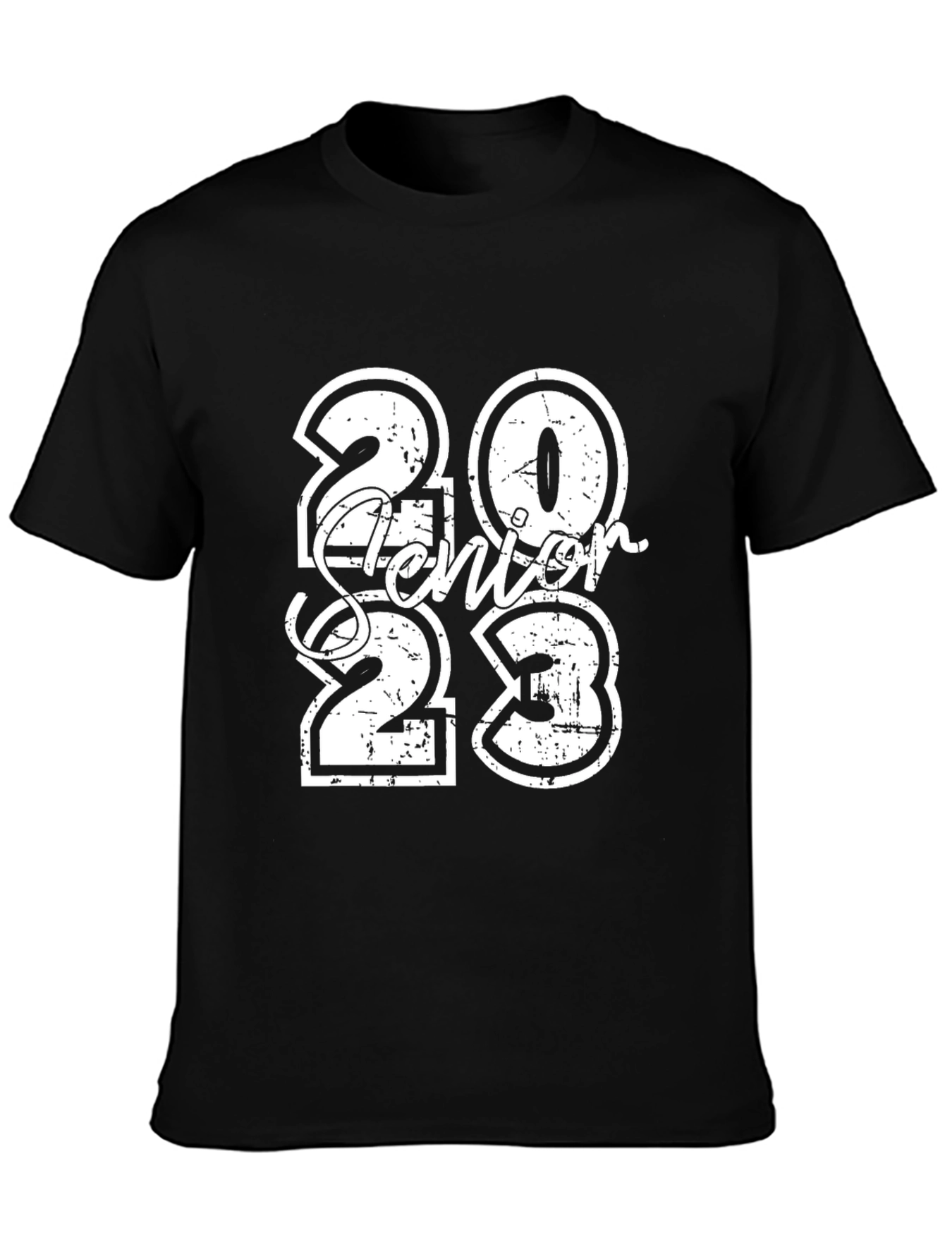 Senior 2023 Black T-Shirt