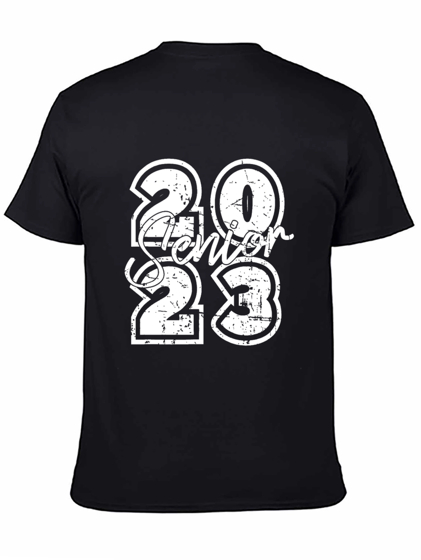 Senior 2023 Black T-Shirt