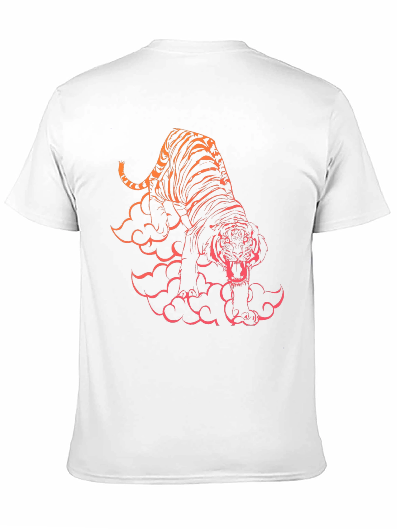 Tiger Graphic Black T-Shirt