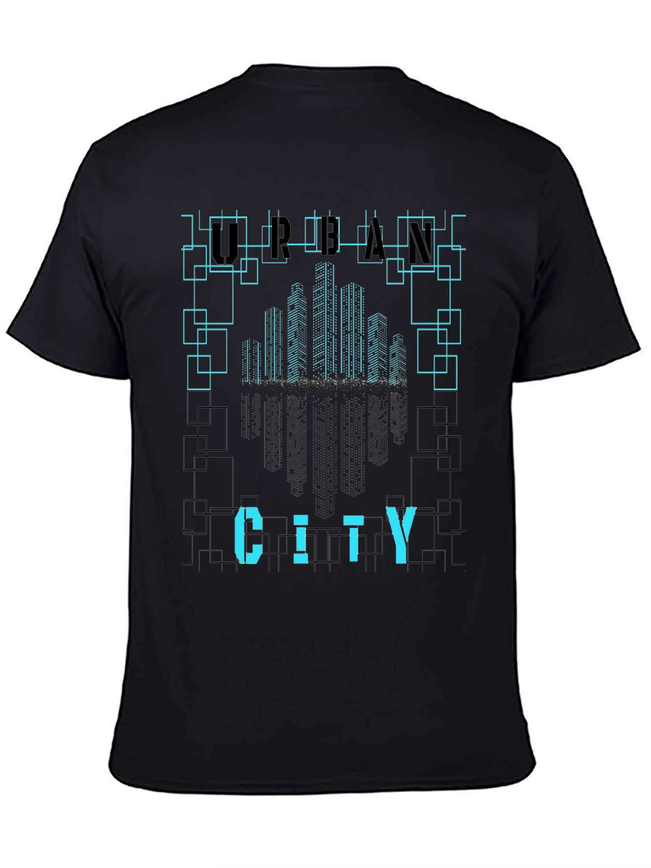 Urban City Graphic Tee - Stylish Modern Design