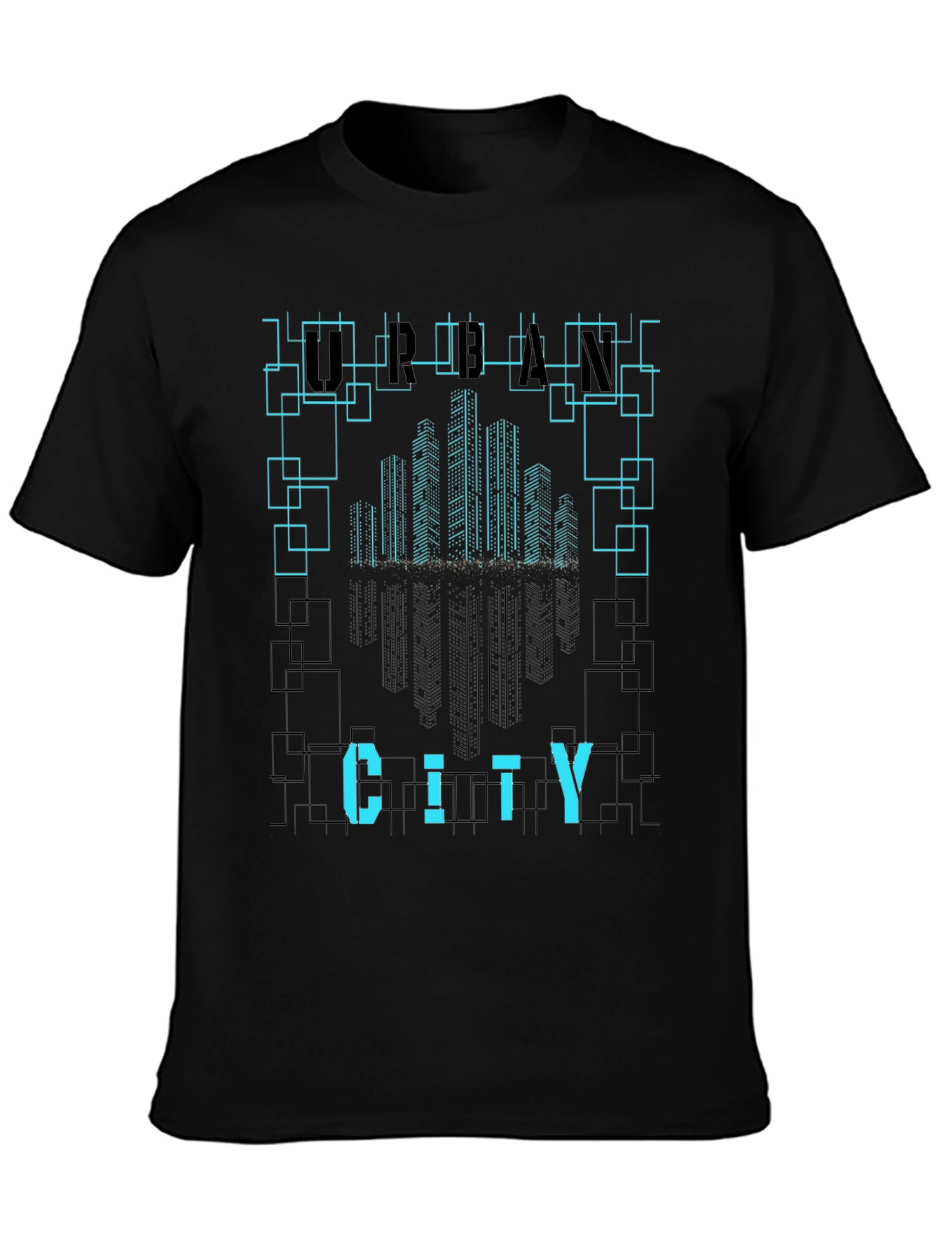 Urban City Graphic Tee - Stylish Modern Design