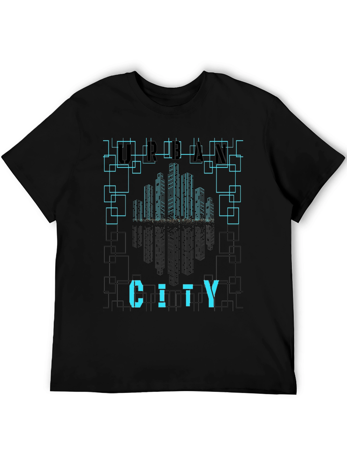 Urban City Graphic Tee - Stylish Modern Design