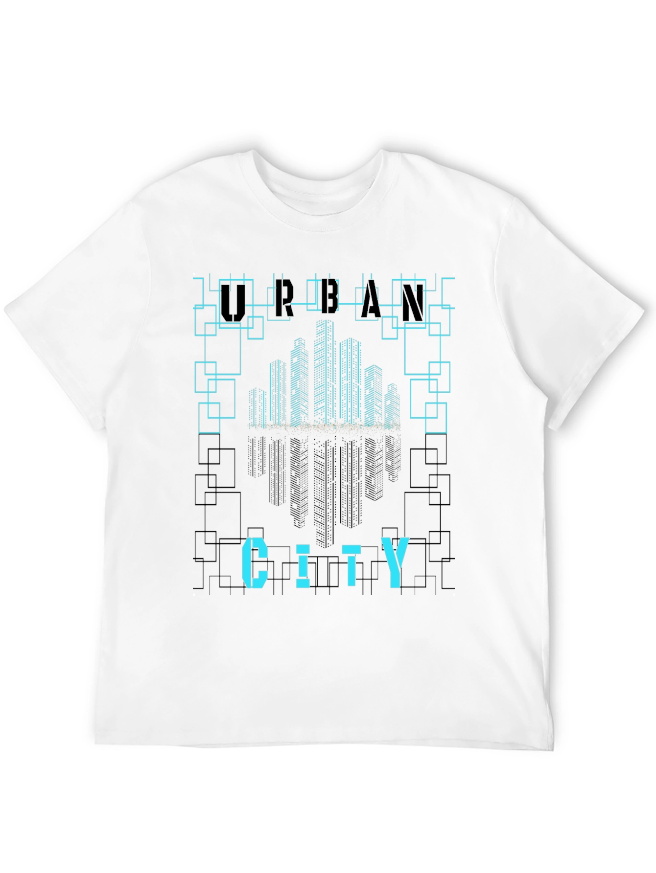 Urban City Graphic Tee - Stylish Modern Design