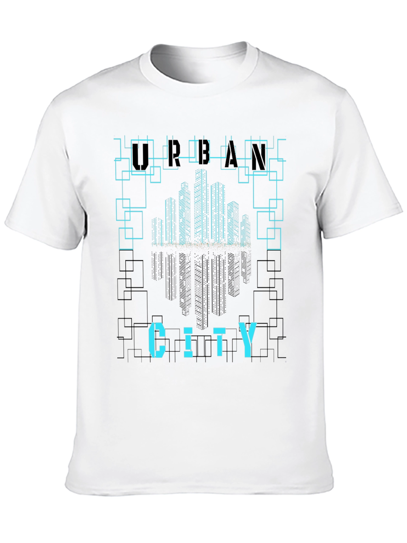 Urban City Graphic Tee - Stylish Modern Design