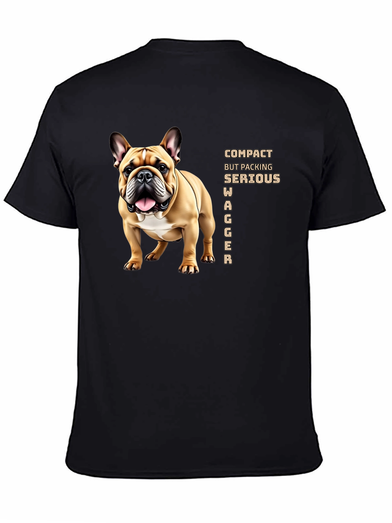 Bulldog Wagger T-Shirt - Serious Style!