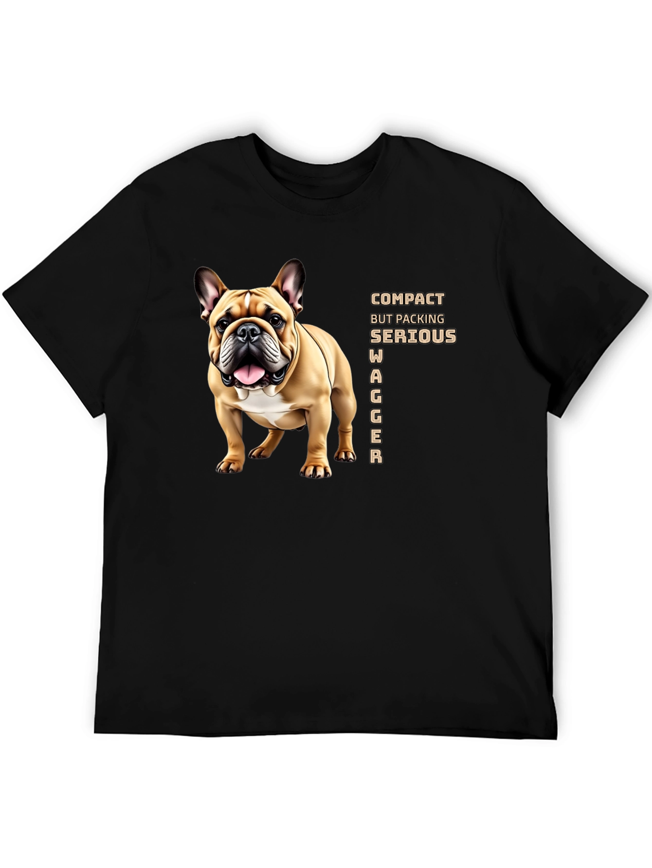 Bulldog Wagger T-Shirt - Serious Style!
