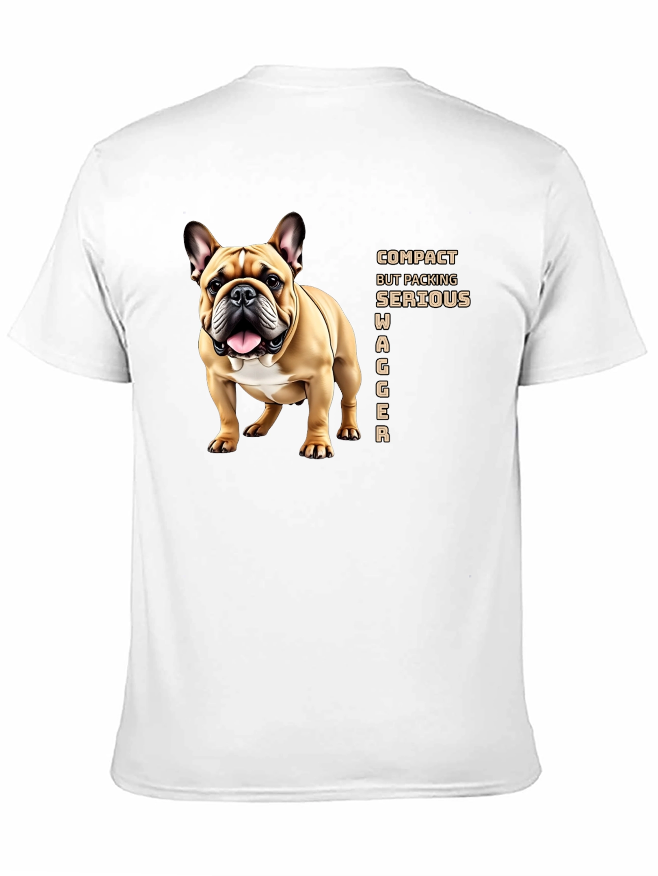 Bulldog Wagger T-Shirt - Serious Style!