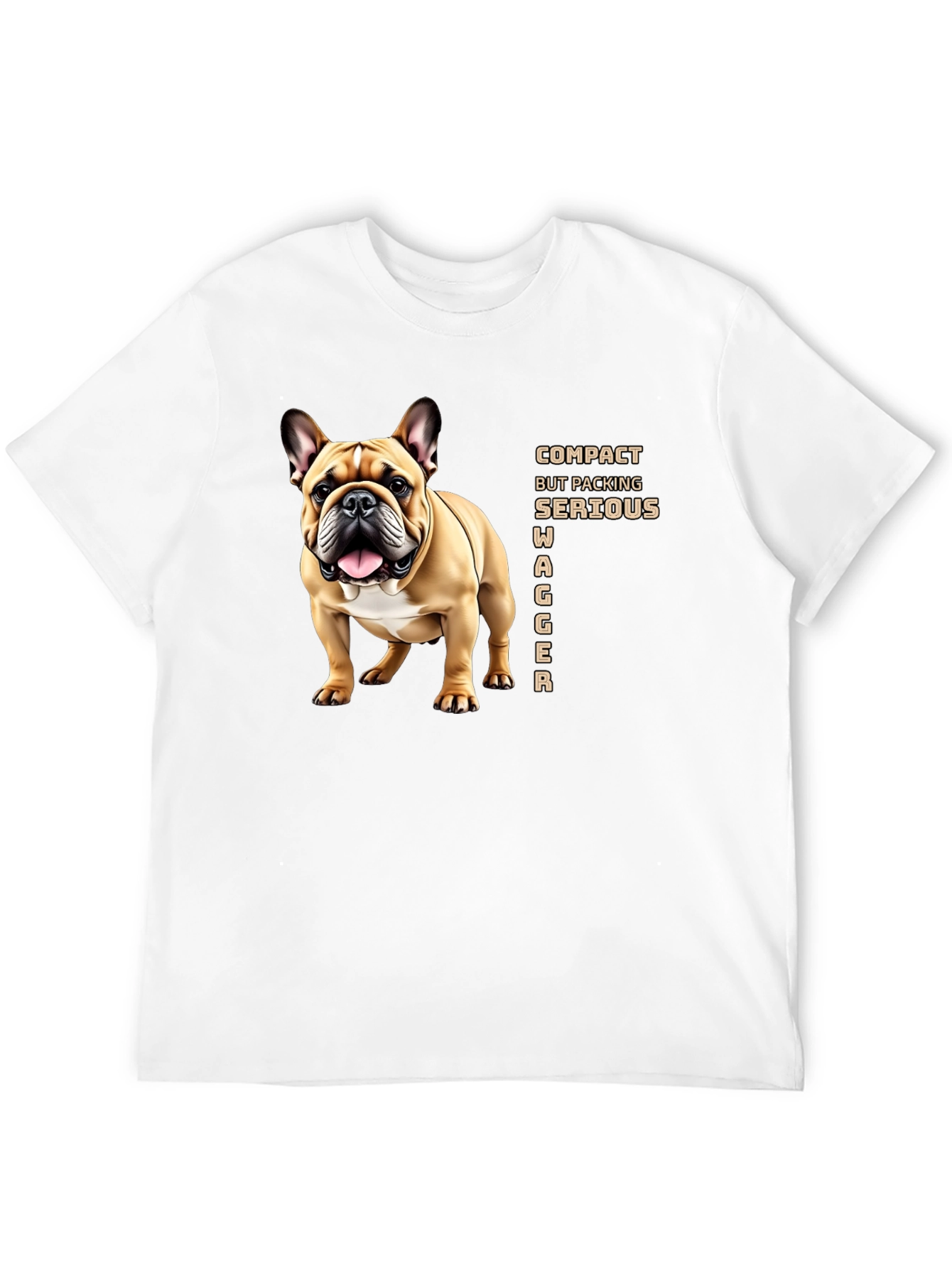 Bulldog Wagger T-Shirt - Serious Style!