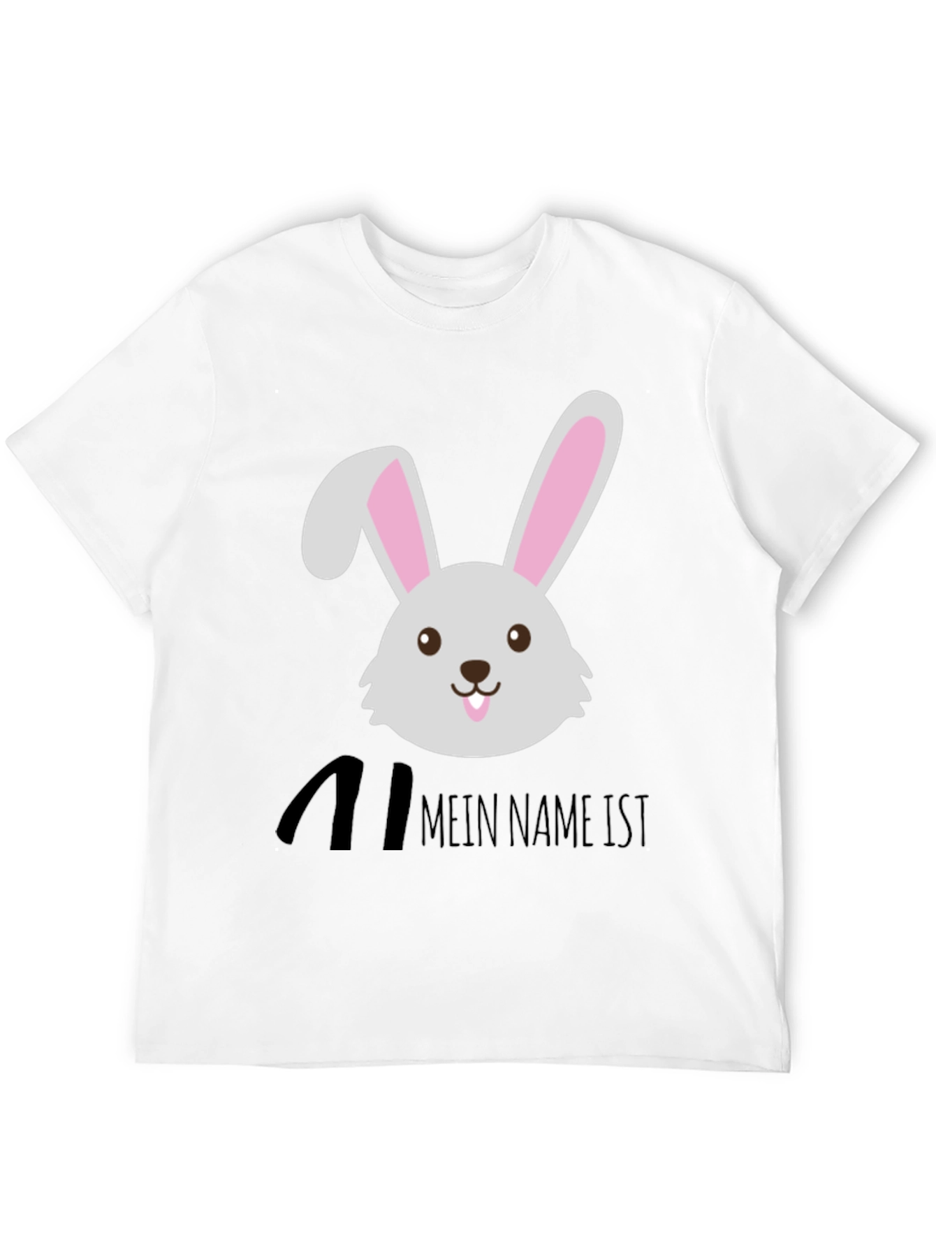 Cute Rabbit T-Shirt - Mein Name Ist! Design
