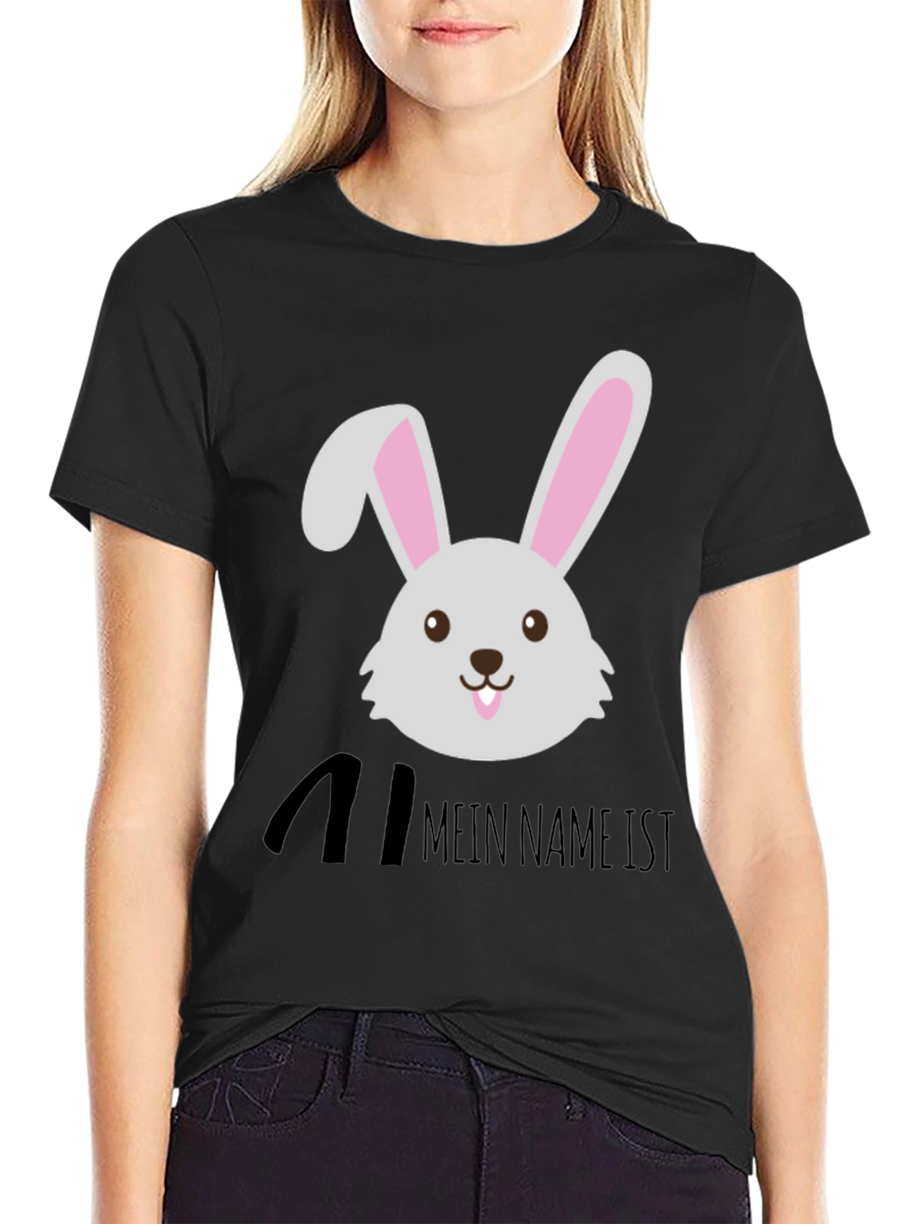 Cute Rabbit T-Shirt - Mein Name Ist! Design