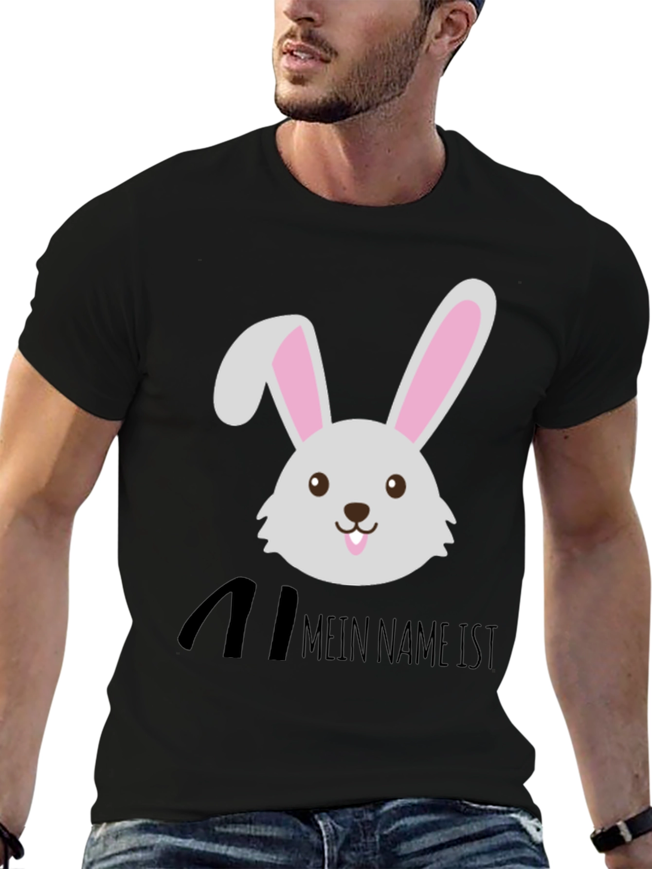 Cute Rabbit T-Shirt - Mein Name Ist! Design