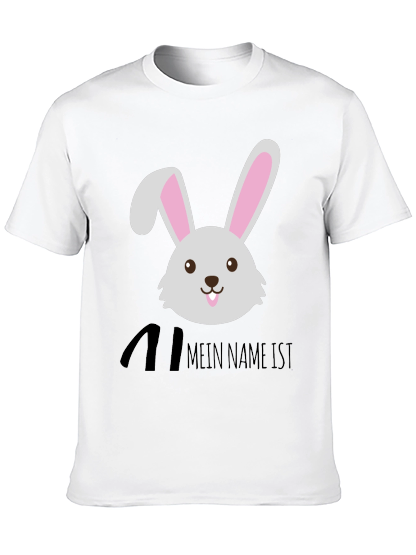 Cute Rabbit T-Shirt - Mein Name Ist! Design