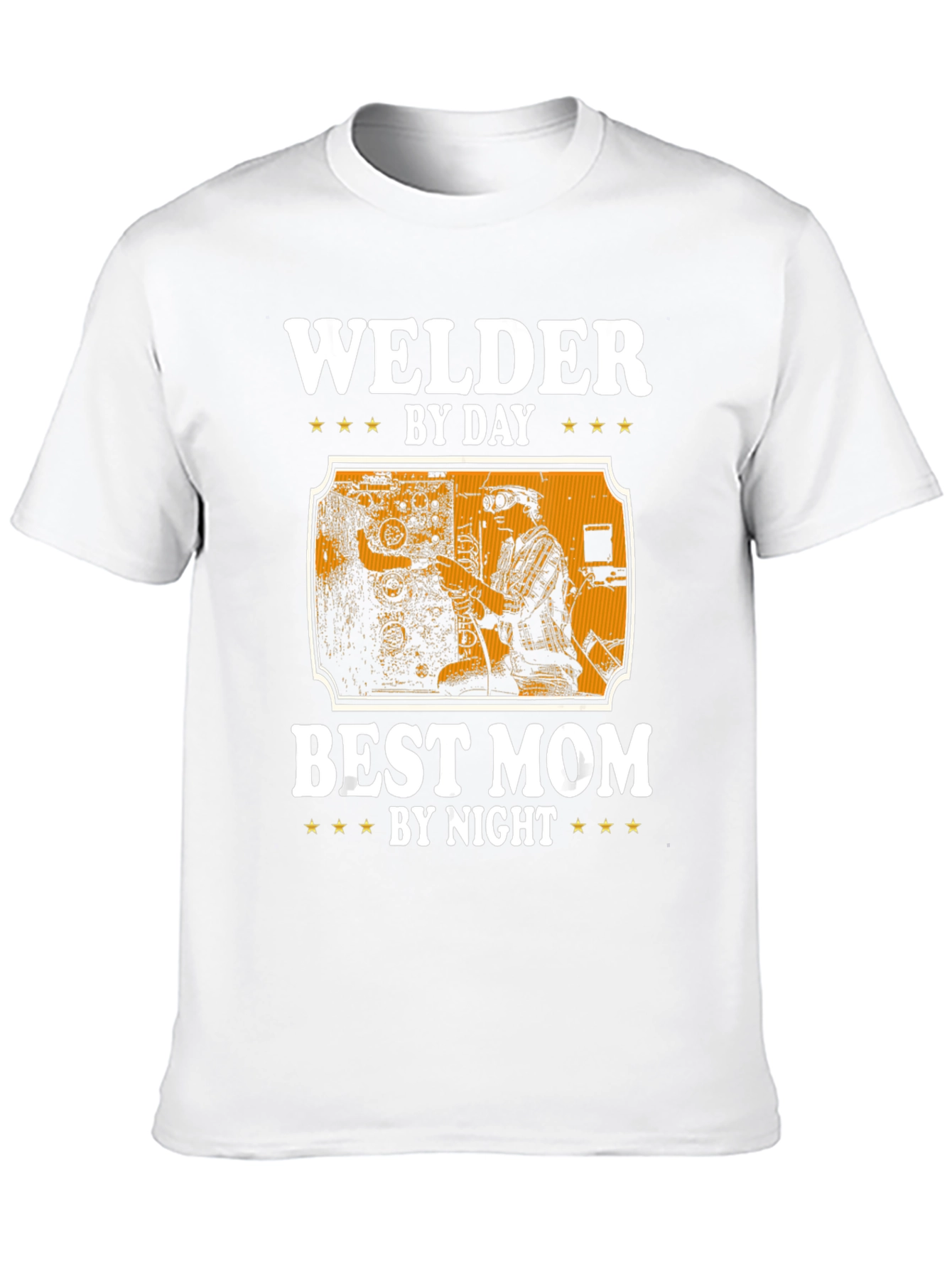 Welder By Day Best Mom By Night T-Shirt