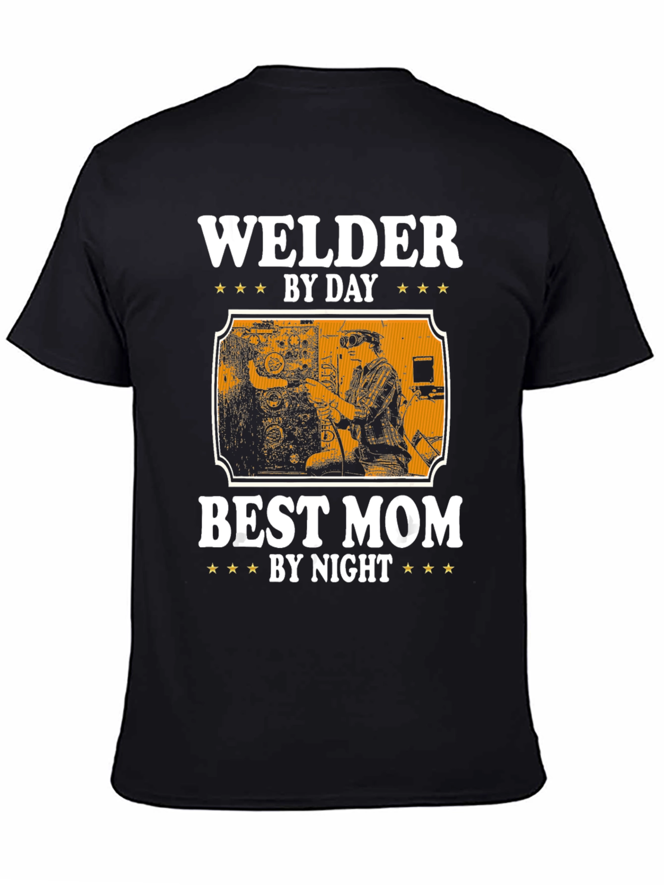Welder By Day Best Mom By Night T-Shirt
