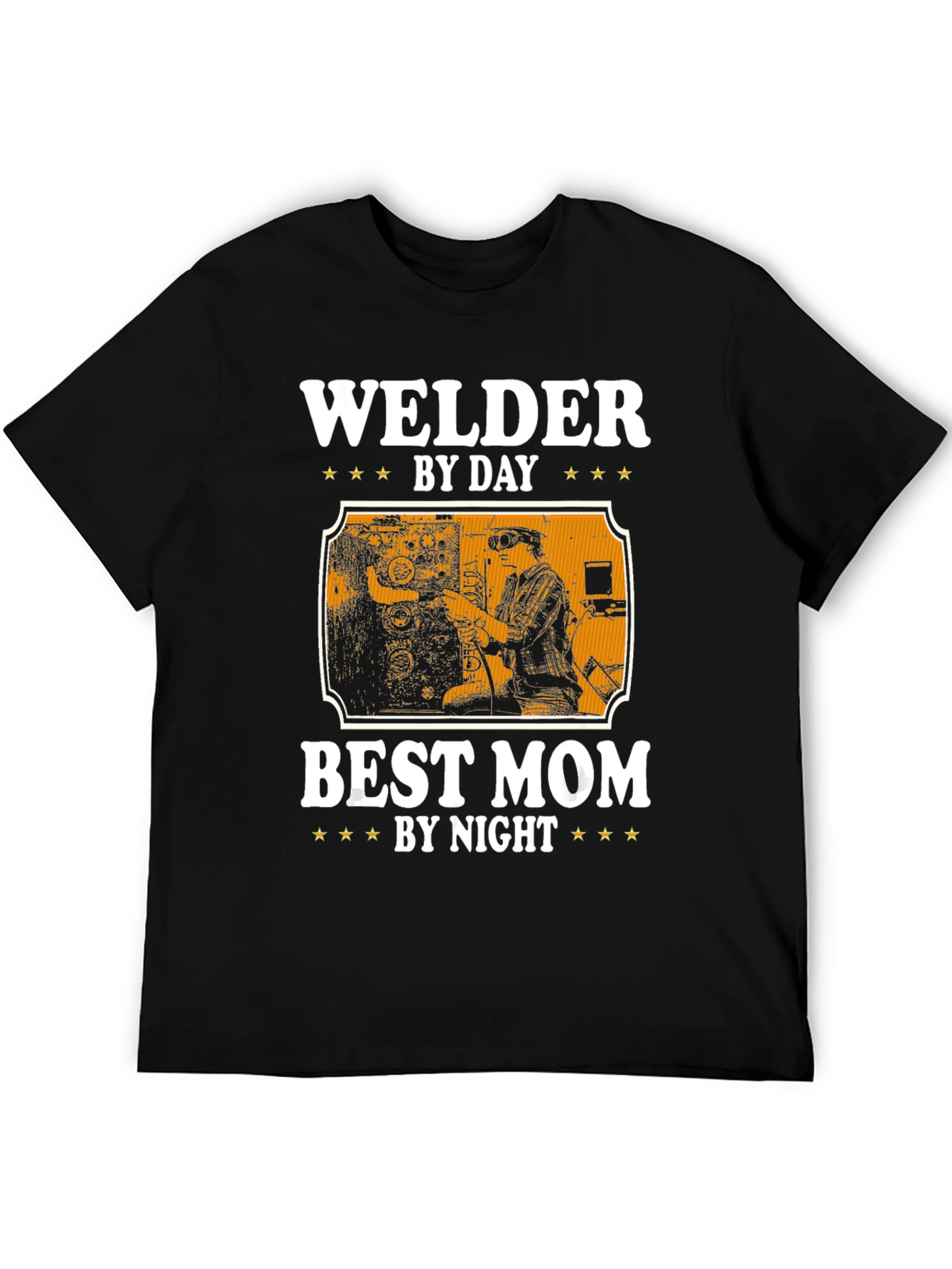 Welder By Day Best Mom By Night T-Shirt