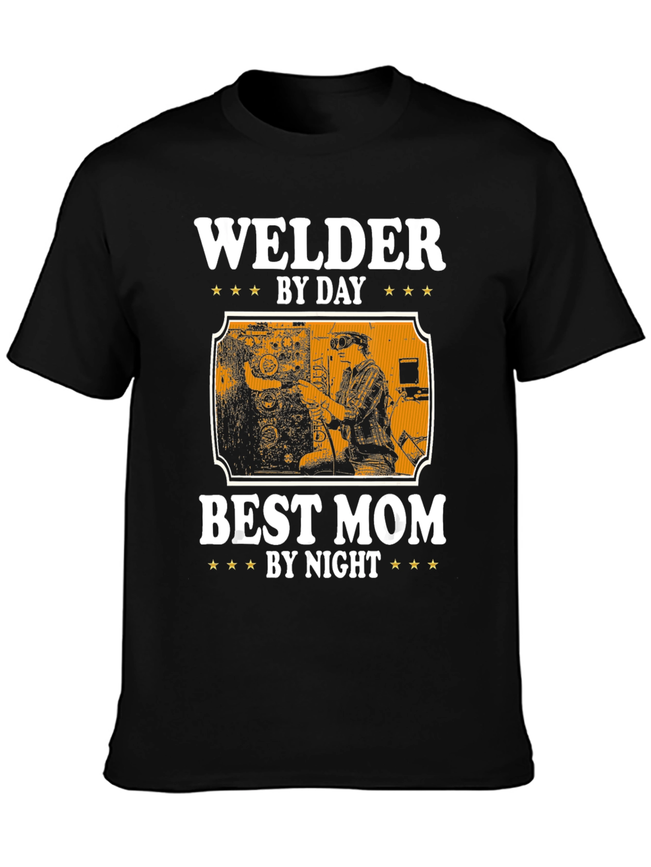 Welder By Day Best Mom By Night T-Shirt